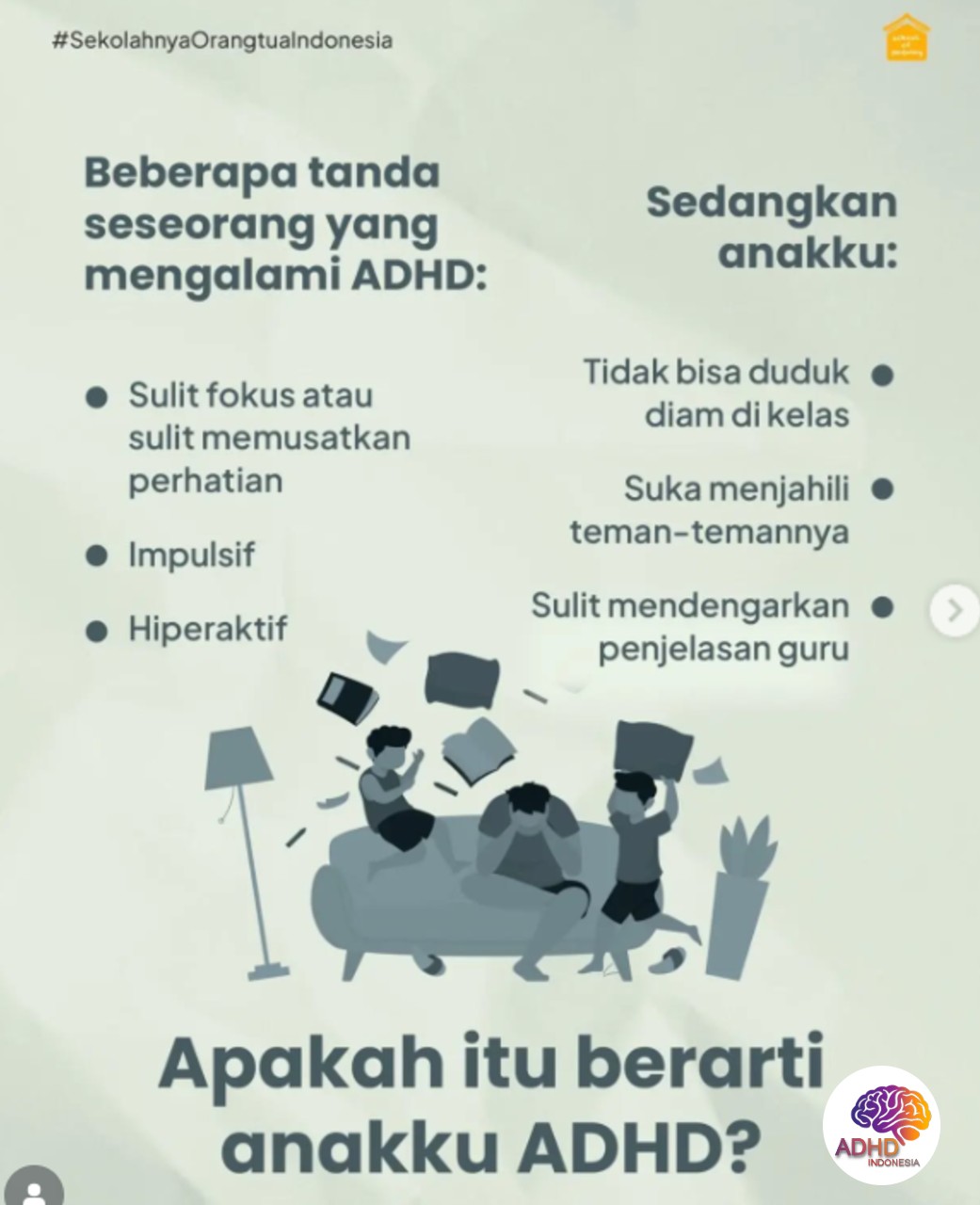 Ciri dan Gejala ADHD pada Anak Usia Dini di Kabupaten Bombana