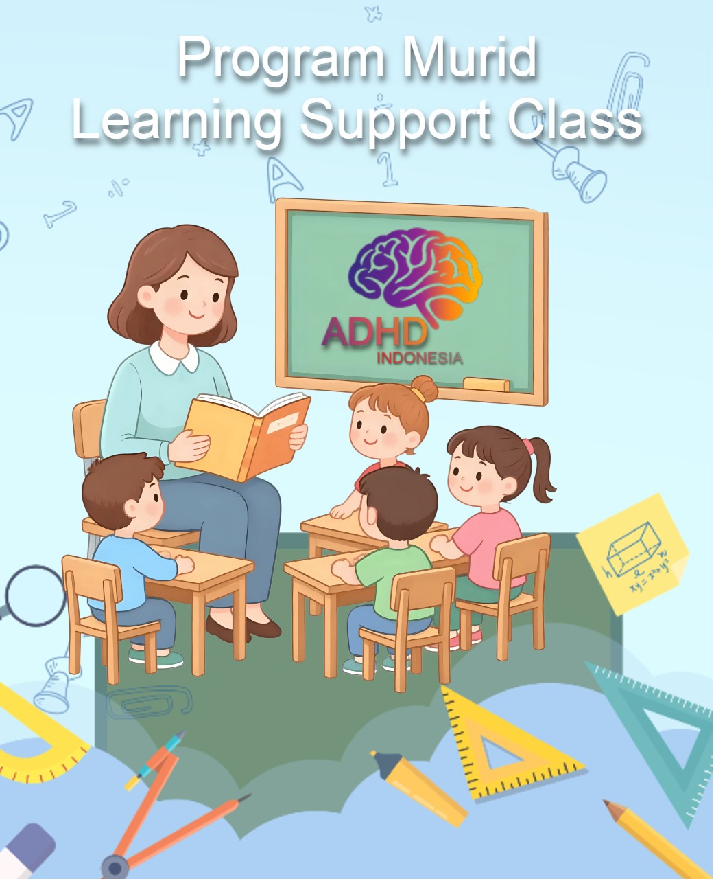 Program ADHD Indonesia Kabupaten Bombana Kelas Pendampingan Belajar (Learning Support Class)