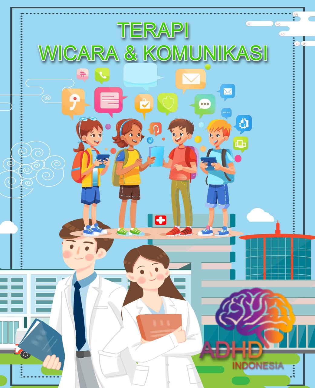 Mitra ADHD Indonesia Kabupaten Bombana untuk Terapi Wicara dan Komunikasi untuk Anak ADHD